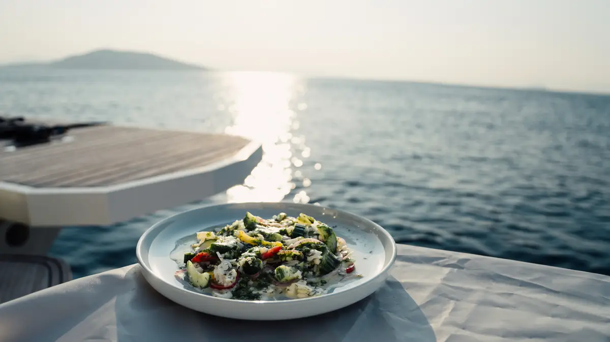A menu shaped by the sea
